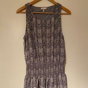 Joie silk python style dress size small